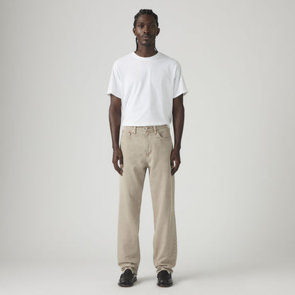 LEVI'S Jeans uomo Levi’s jeans uomo 568™ Dritti Larghi Linen+ Denim - Beige - 290370084