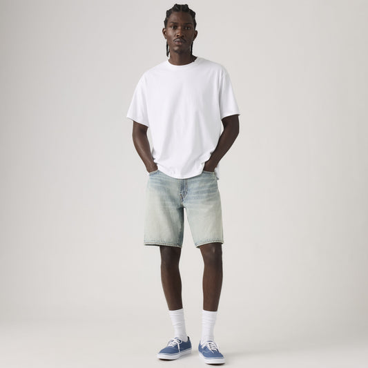 Bermuda uomo Levi's 468 Loose denim blu chiaro oversize