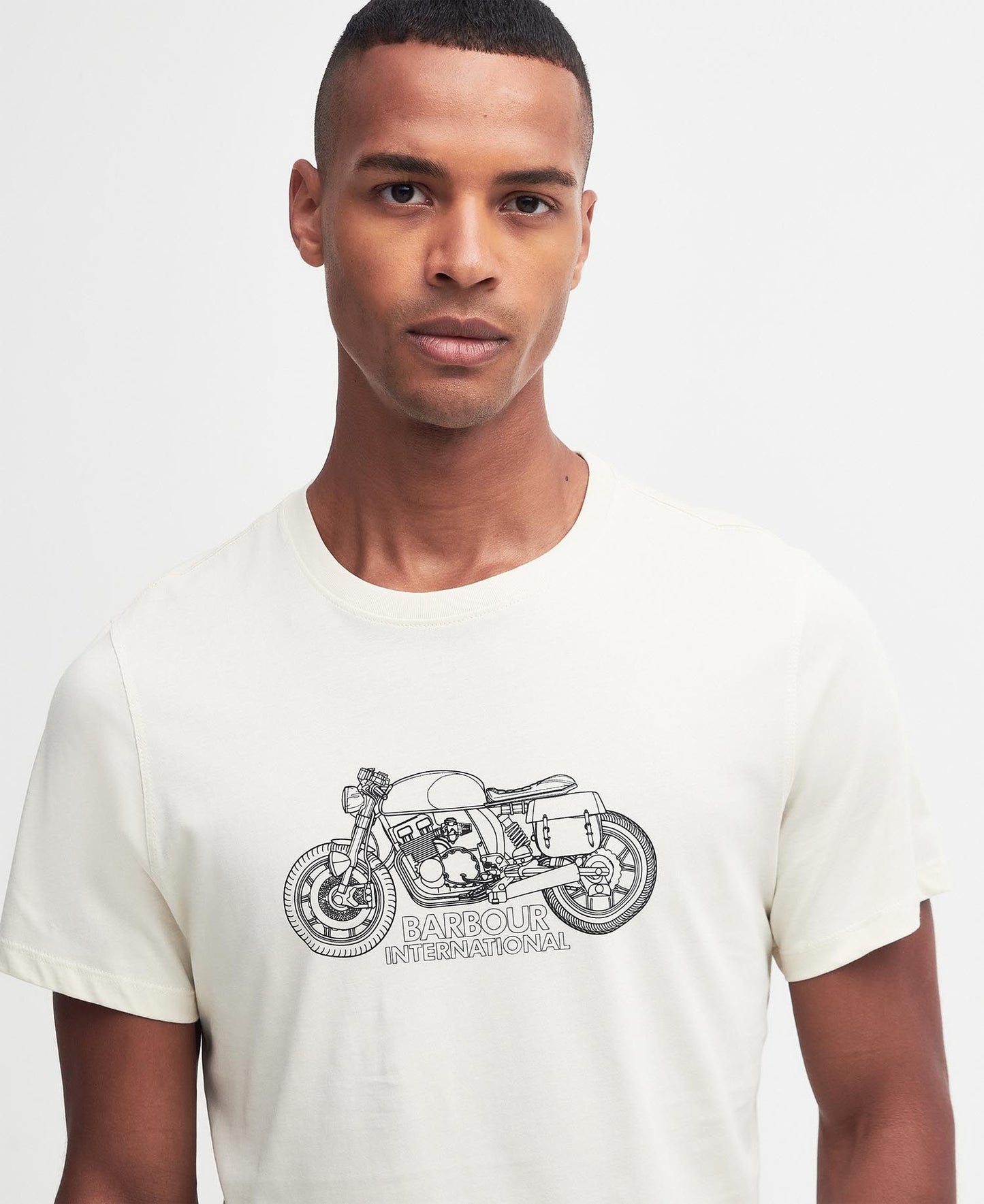 Barbour International T-shirt uomo Colgrove Moto