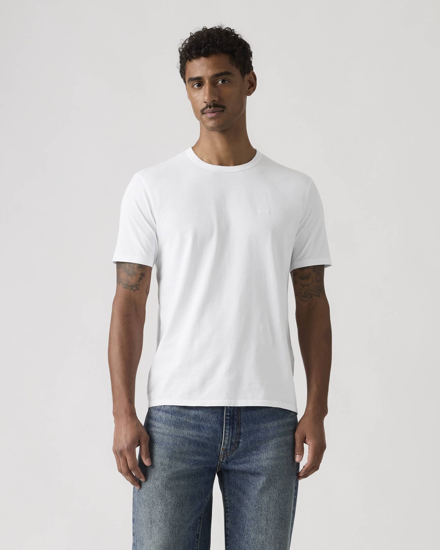 T-shirt uomo Levi's Original girocollo in cotone bianco