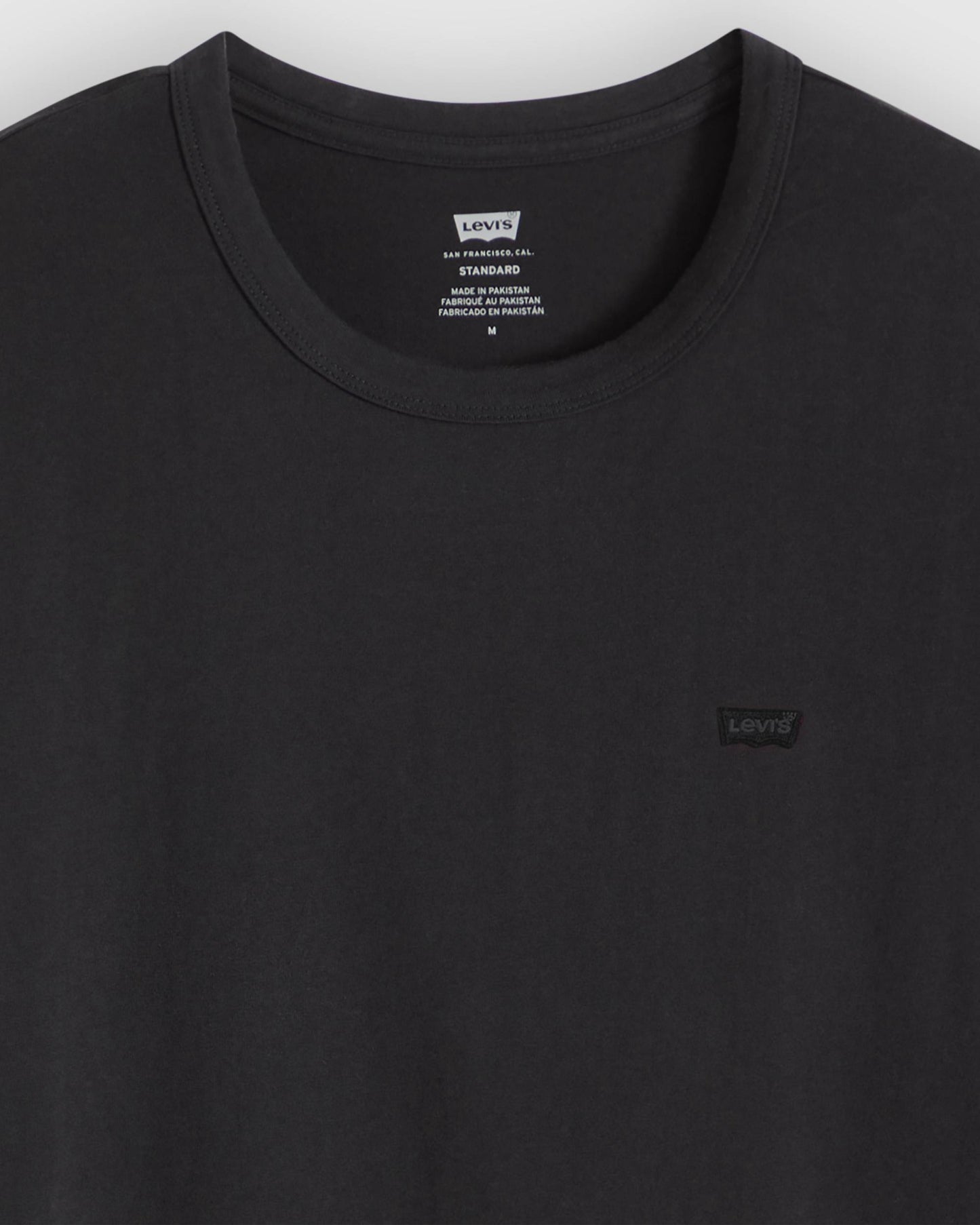 T-shirt uomo Levi's Original girocollo in cotone nero