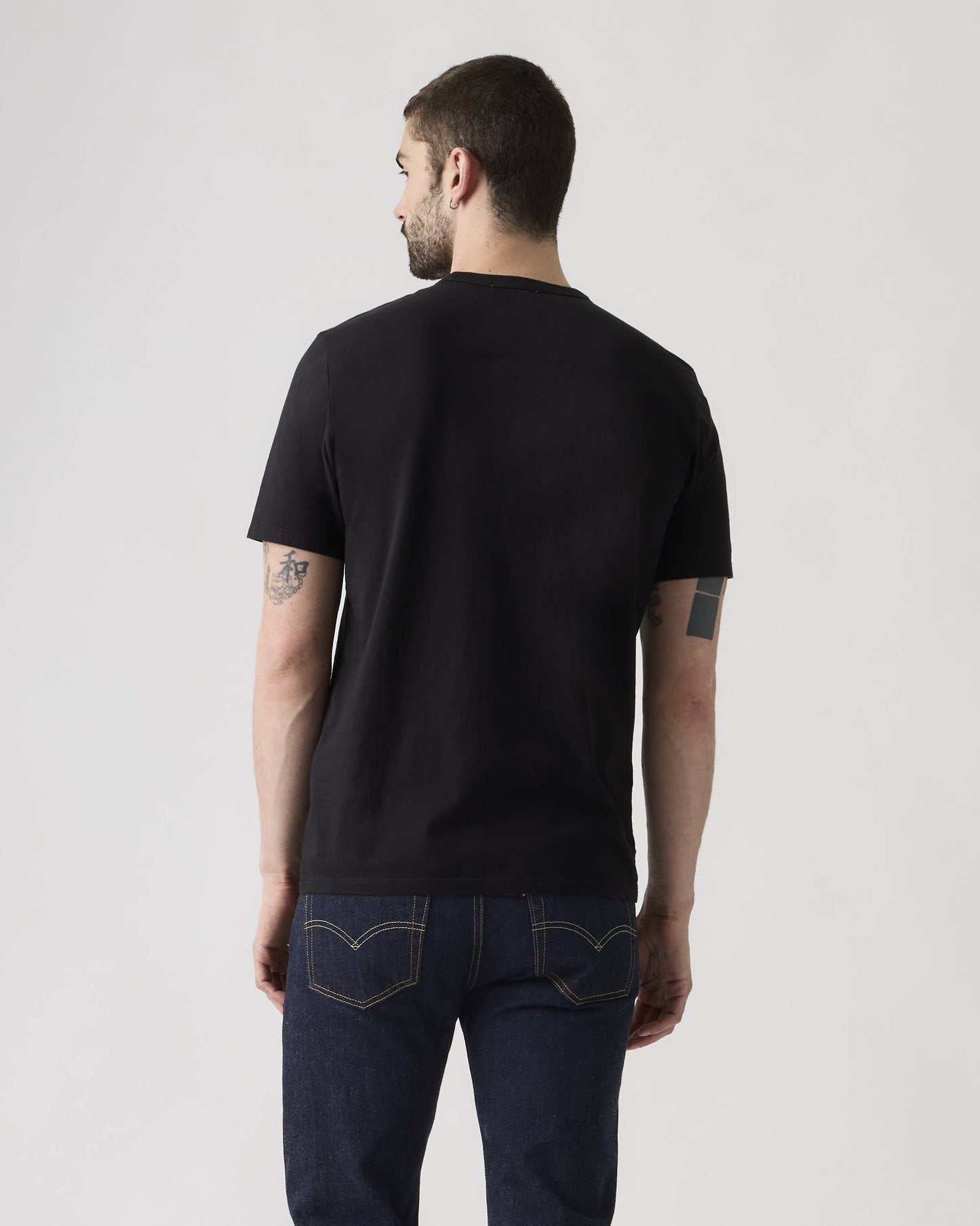 T-shirt uomo Levi's Original girocollo in cotone nero