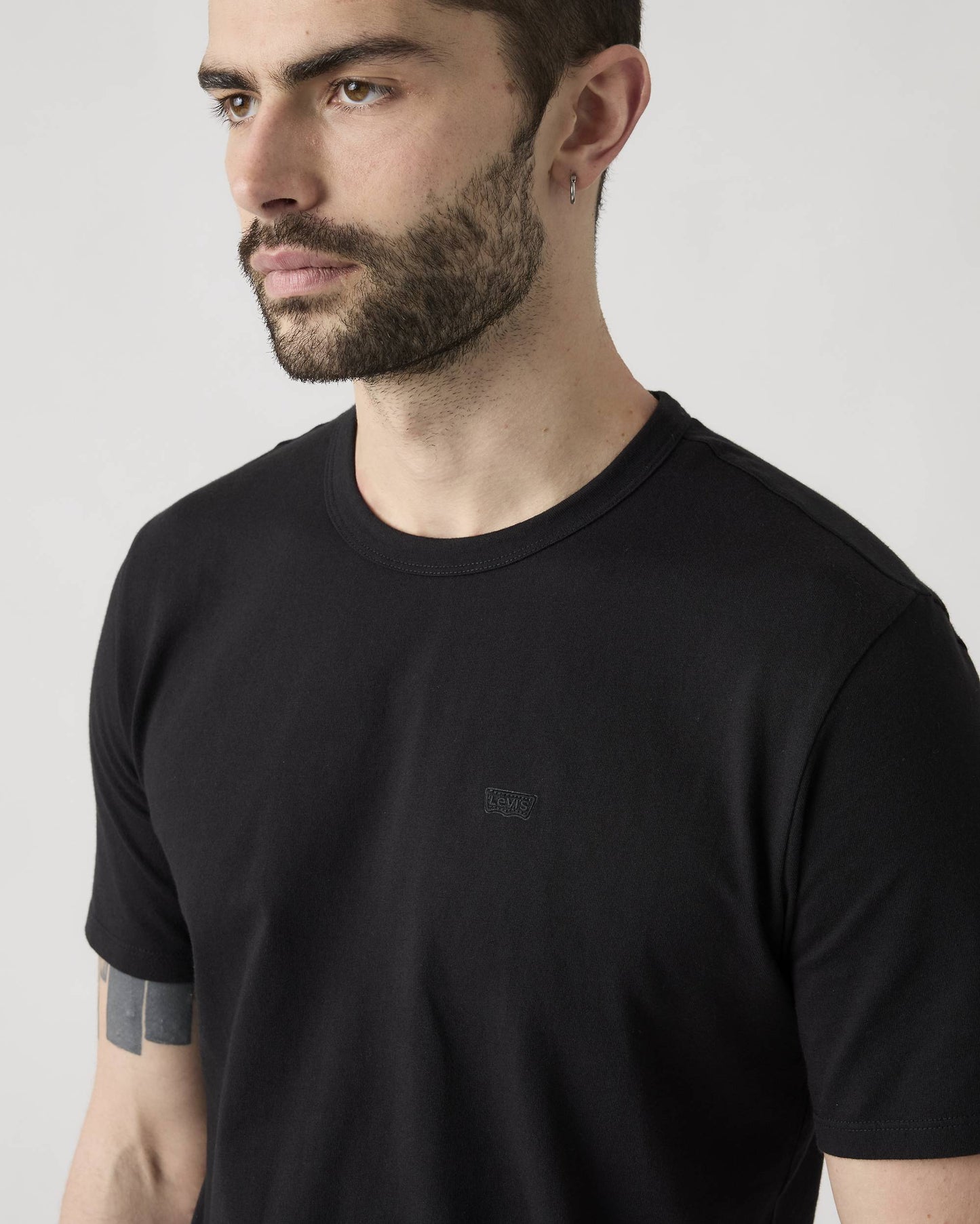 T-shirt uomo Levi's Original girocollo in cotone nero