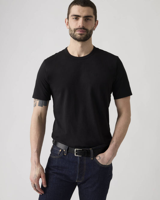 T-shirt uomo Levi's Original girocollo in cotone nero