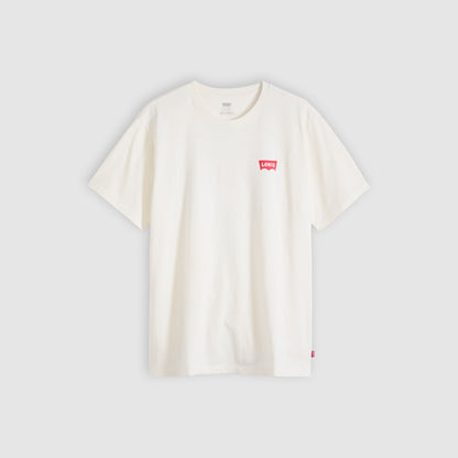 Levi's Men's Relaxed Fit White T-Shirt with Logo Print Cotton 161432451