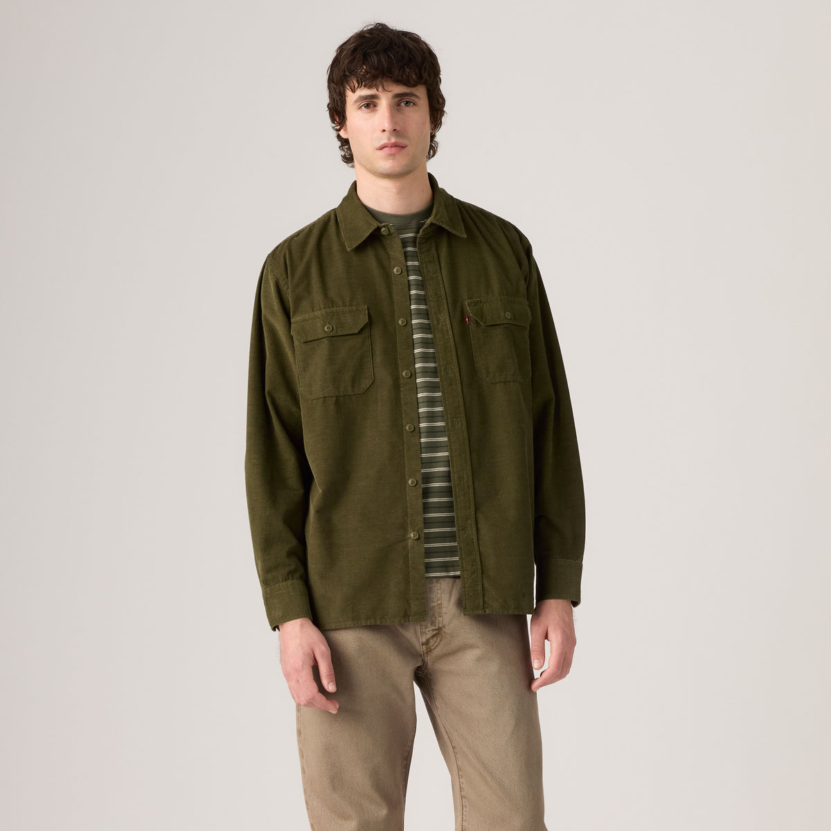 Levi’s Giacca - camicia uomo Jackson Worker in velluto a coste 195730300 - immagine 1