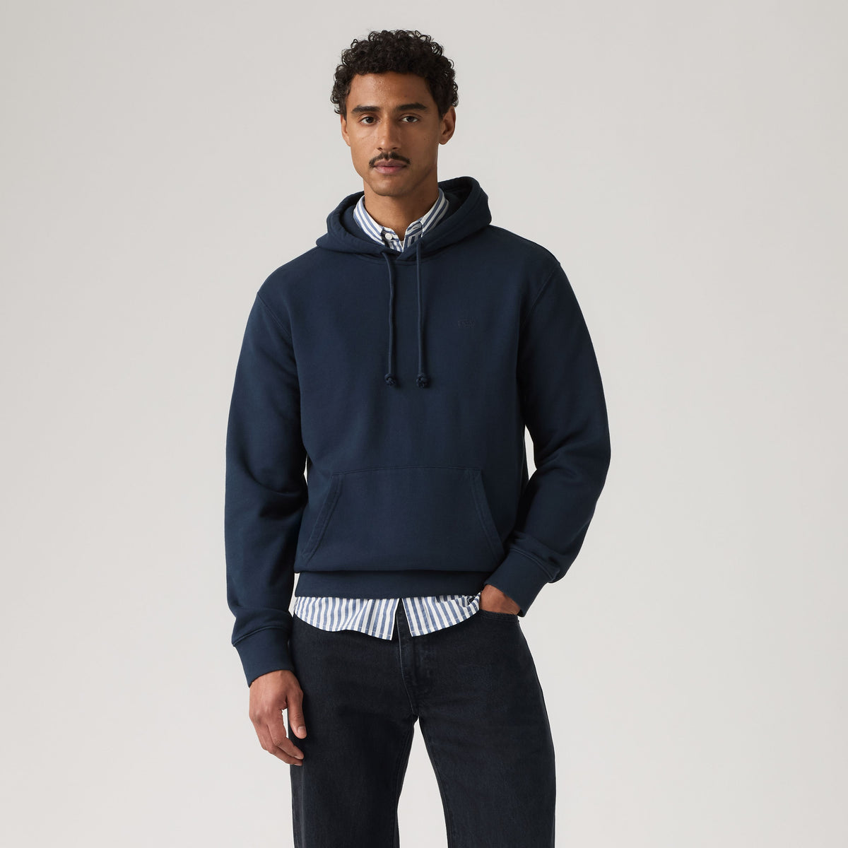 Levi’s felpa uomo New Original Housemark Hoodie 345810062