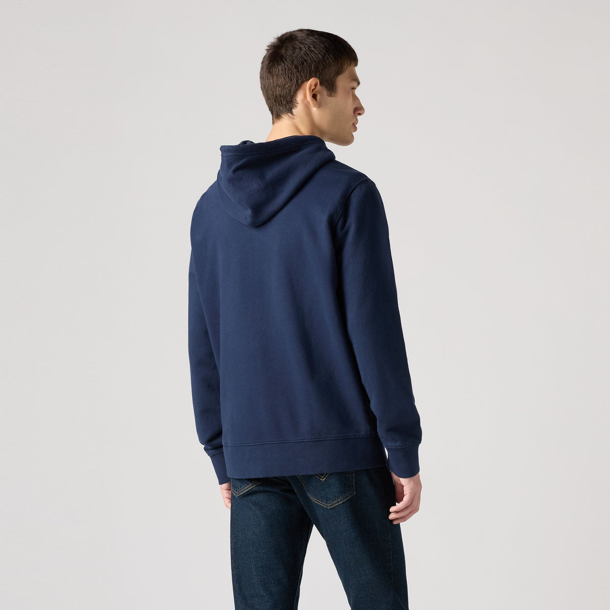 Levi’s felpa uomo con cappuccio e cerniera Original 345840011