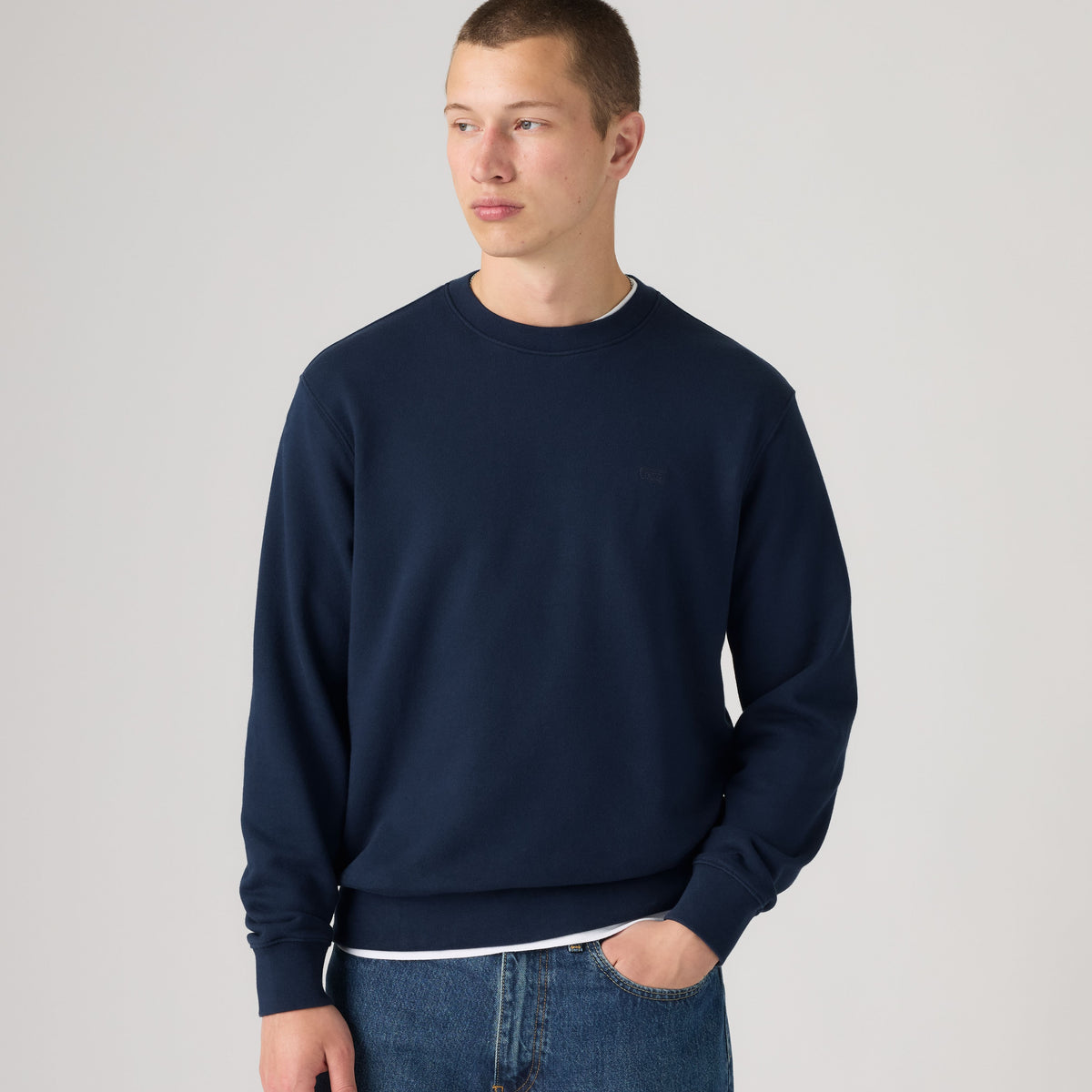 Levi’s felpa uomo girocollo Original Housemark 359090081 - immagine 4