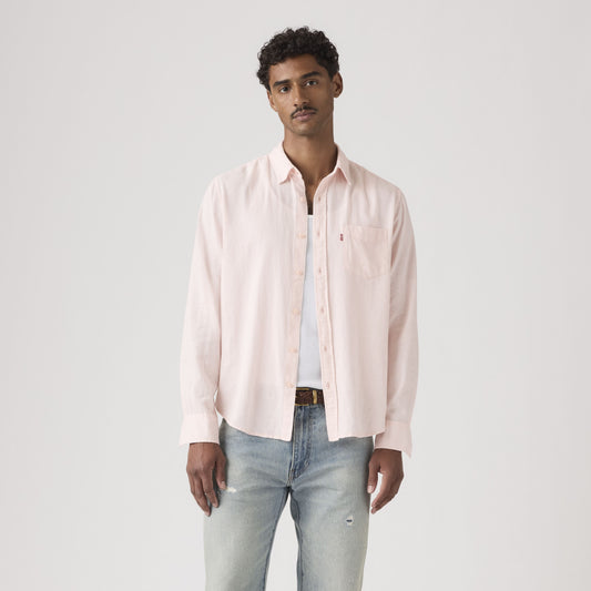 modello indossa camicia Levi’s Sunset Pocket uomo