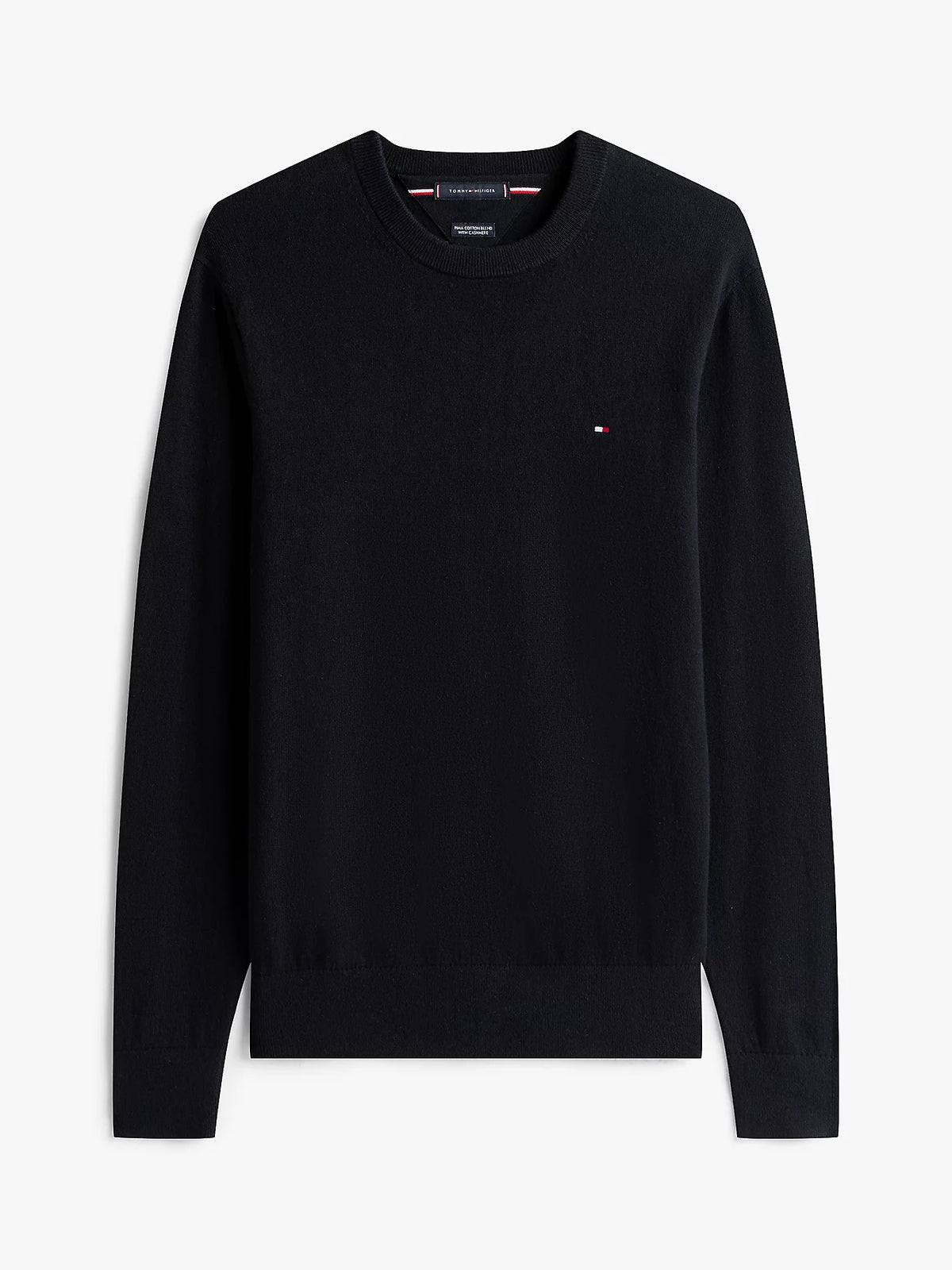 Tommy Hilfiger Maglia uomo Pullover con cashmere e logo MW0MW28046BDS - immagine 5