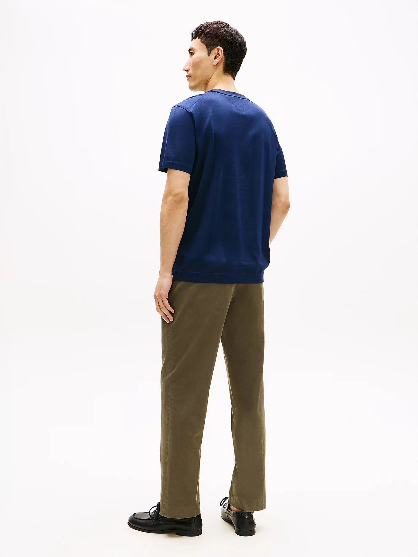 tommy hilfiger t-shirt uomo blu vista posteriore