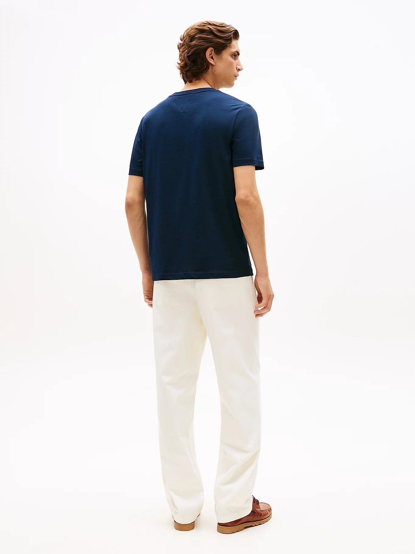 tommy hilfiger t shirt uomo blu vista posteriore