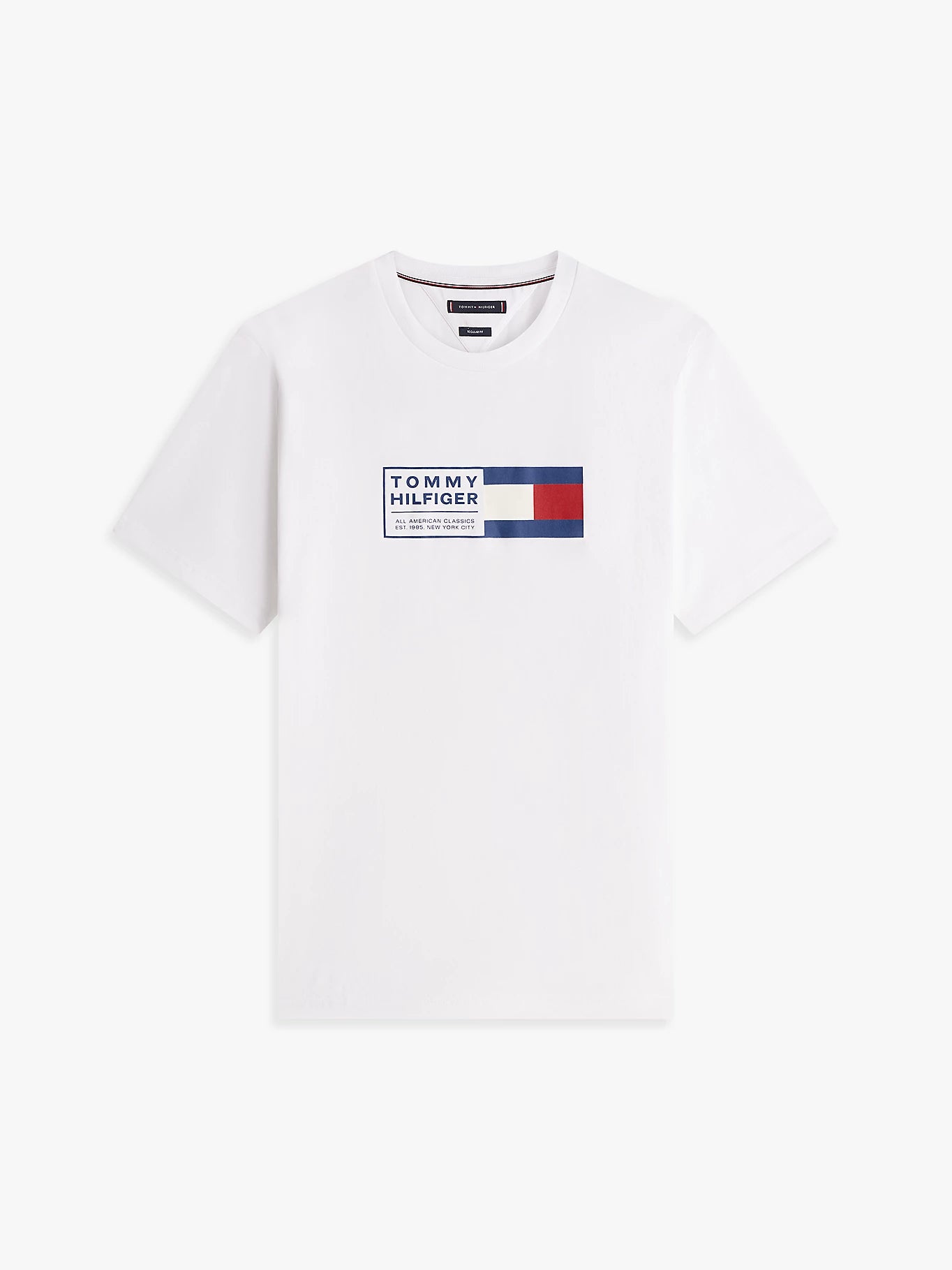 t shirt uomo Tommy Hilfiger vestibilità regular vista completa