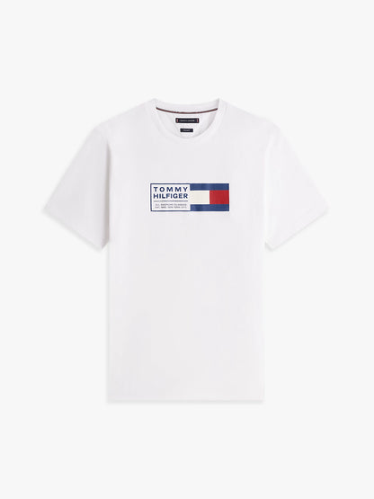t shirt uomo Tommy Hilfiger vestibilità regular vista completa