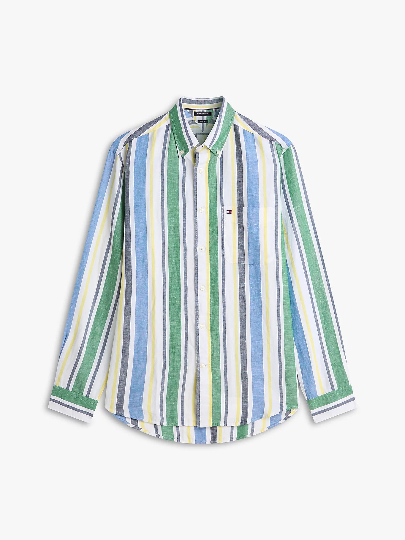 camicia Tommy Hilfiger logo ricamato