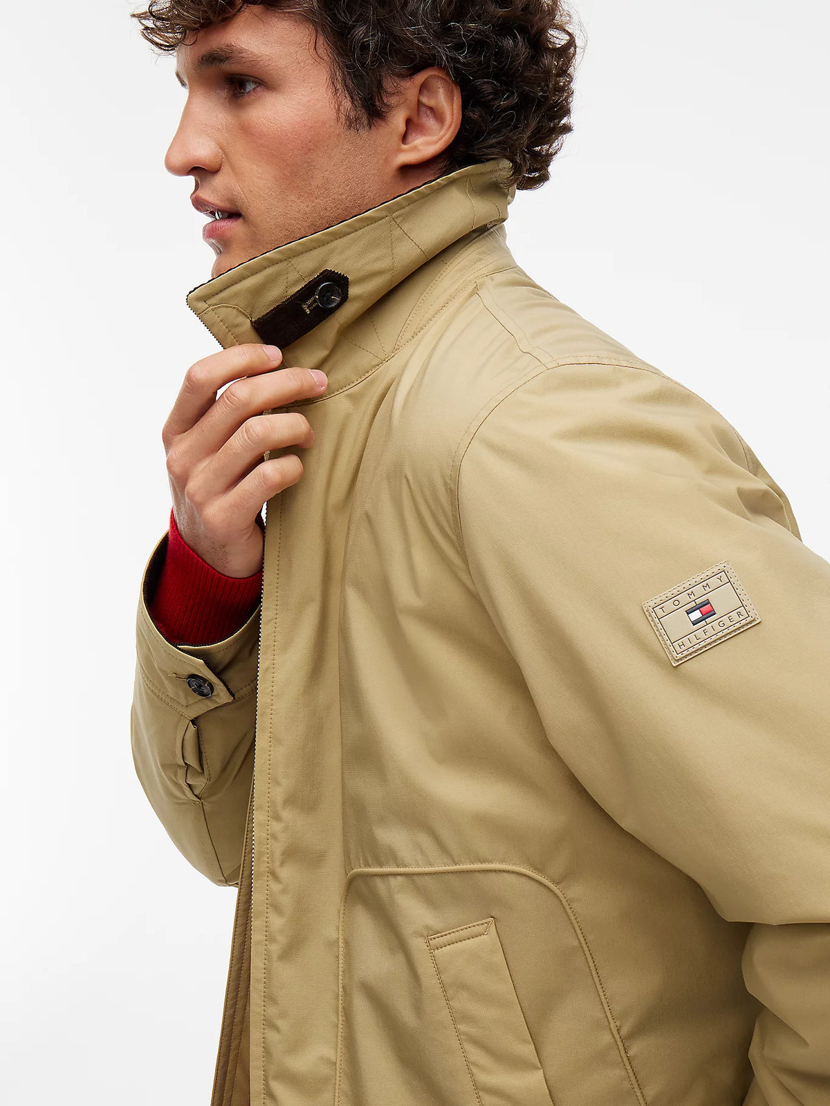 Tommy Hilfiger Giubbino uomo Giacca stile college in ripstop imbottita MW0MW44783RBZ - immagine 5