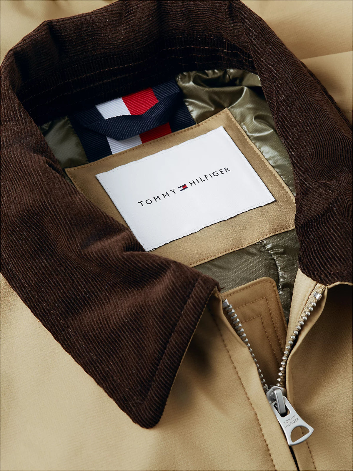 Tommy Hilfiger Giubbino uomo Giacca stile college in ripstop imbottita MW0MW44783RBZ - immagine 8