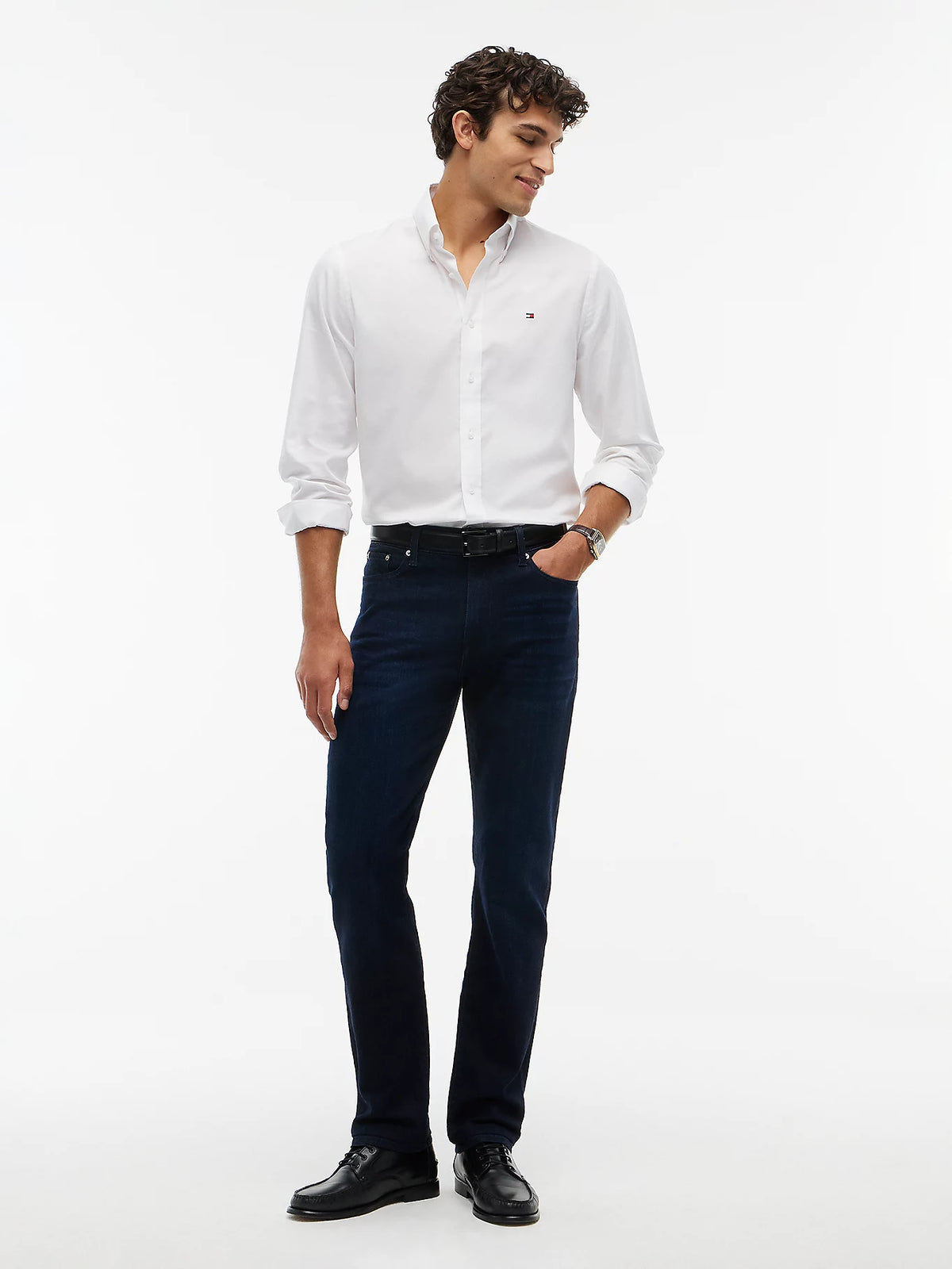 Tommy Hilfiger jeans uomo Denton slim fit straight MW0MW449241BM - immagine 1