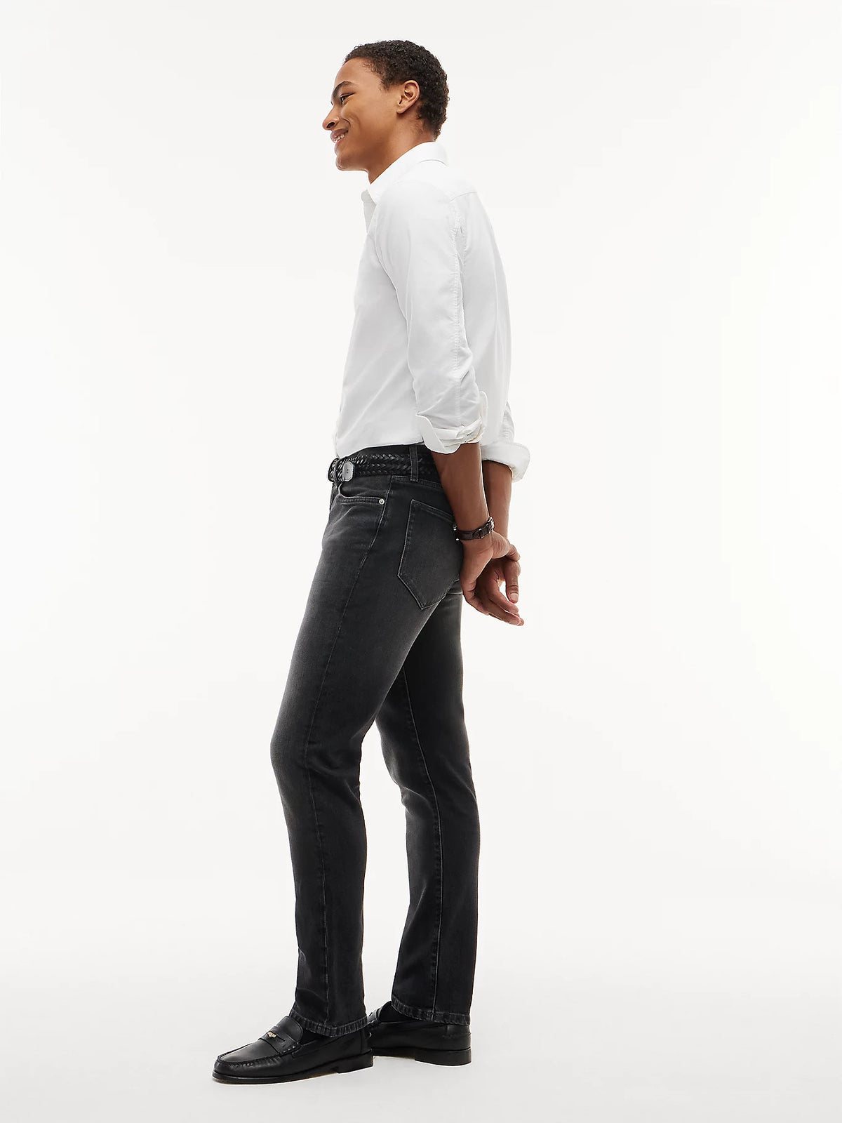 Tommy Hilfiger jeans uomo Denton slim fit straight sbiaditi MW0MW449261B2 - immagine 3