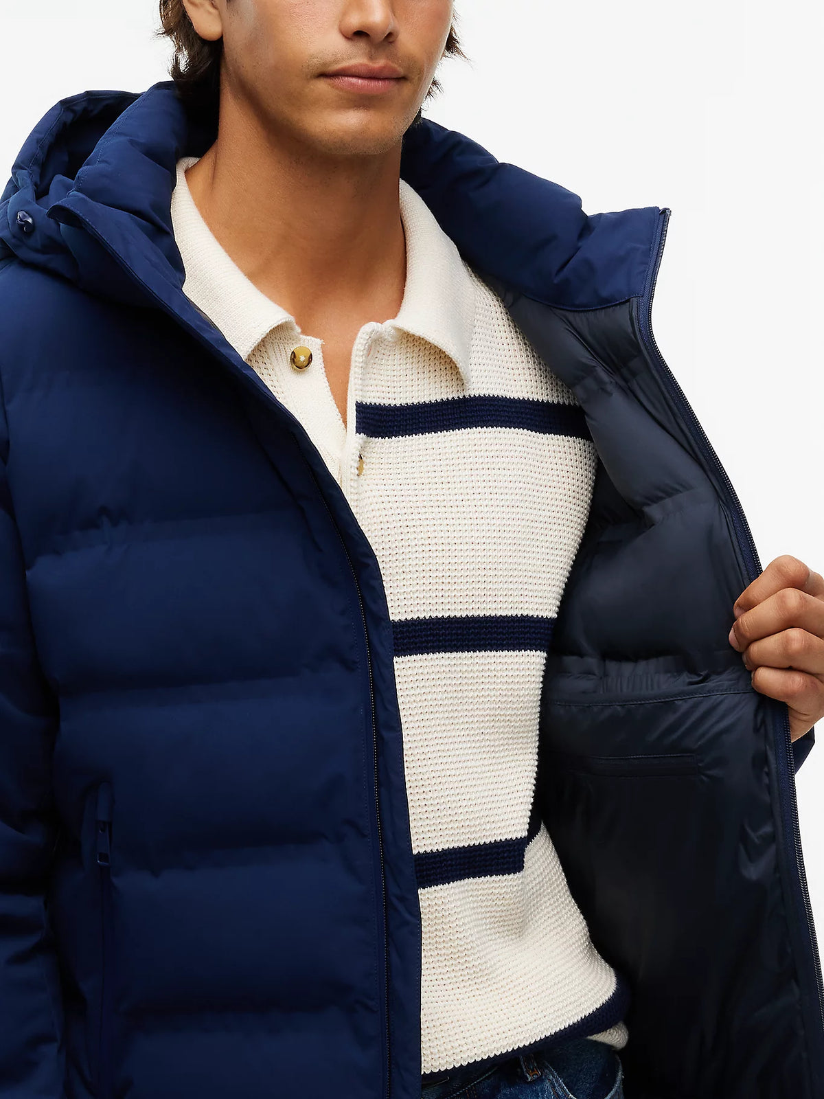 Tommy Hilfiger Giubbino uomo imbottito Tech con cappuccio MW0MW44977DCC - immagine 4