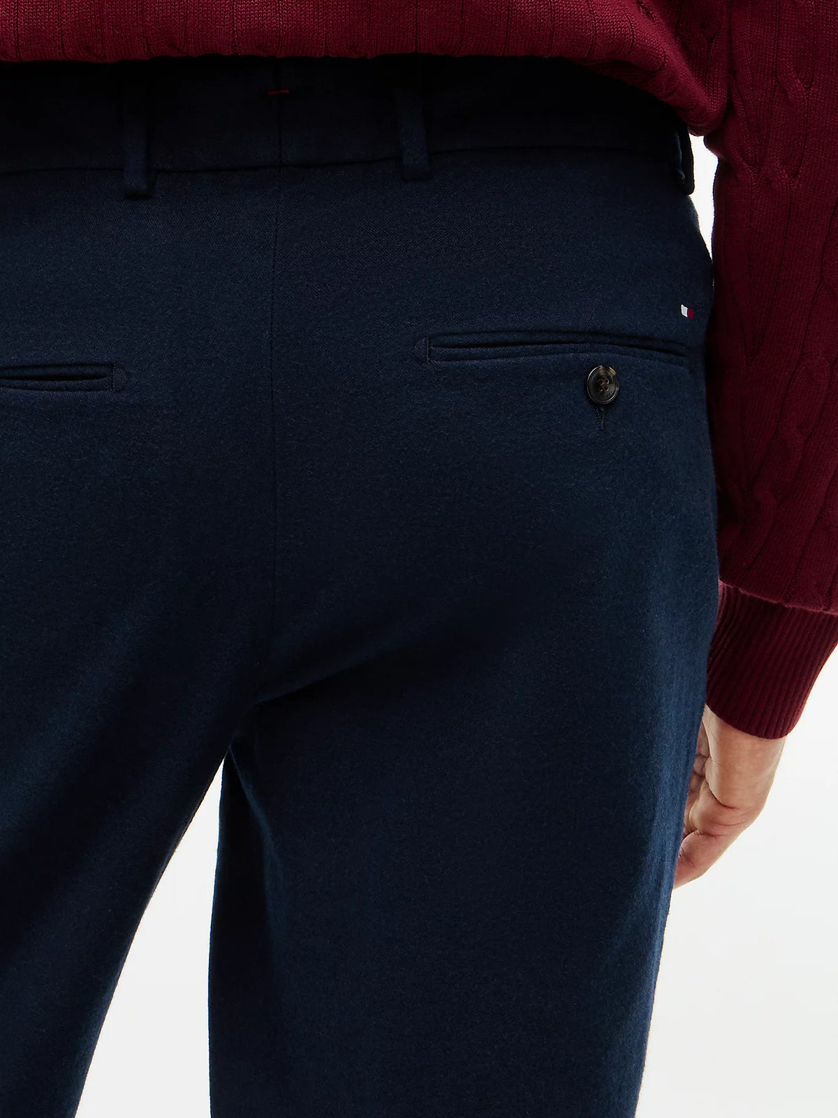 Tommy Hilfiger pantaloni uomo New York Label affusolati MW0MW45058DW5 - immagine 4