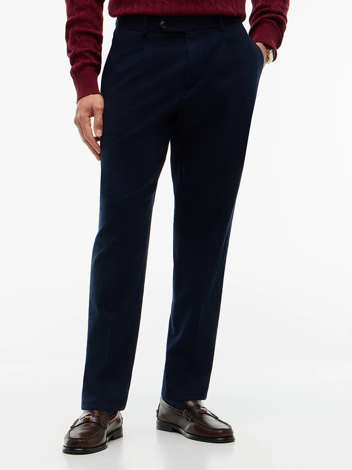 Tommy Hilfiger pantaloni uomo New York Label affusolati MW0MW45058DW5 - immagine 1