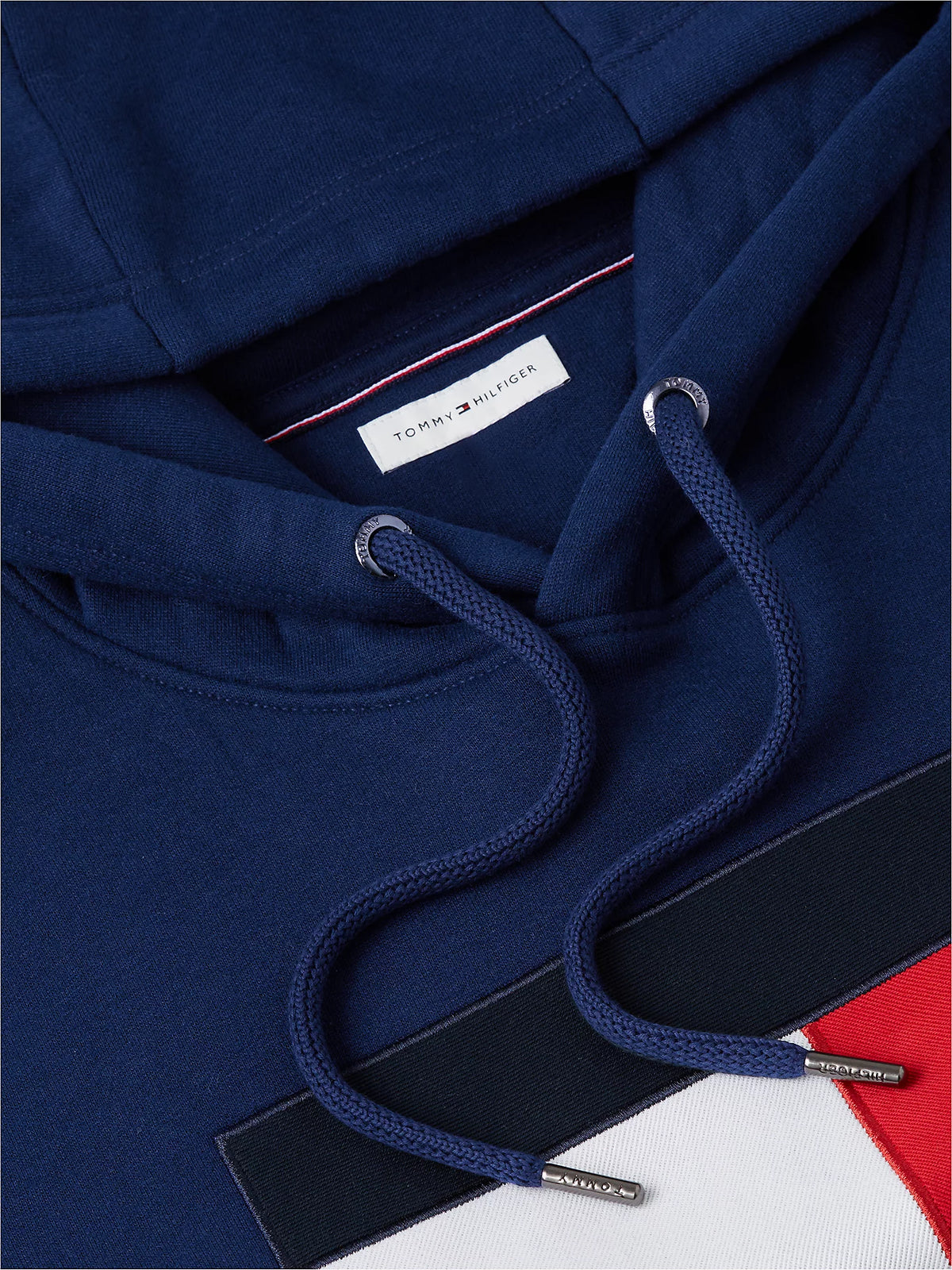Tommy Hilfiger Felpa uomo in tessuto spazzolato con bandiera MW0MW45189DCC - immagine 6
