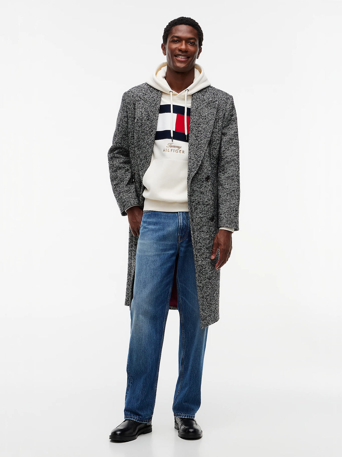 Tommy Hilfiger Felpa uomo in tessuto spazzolato con bandiera MW0MW45189Z00 - immagine 2