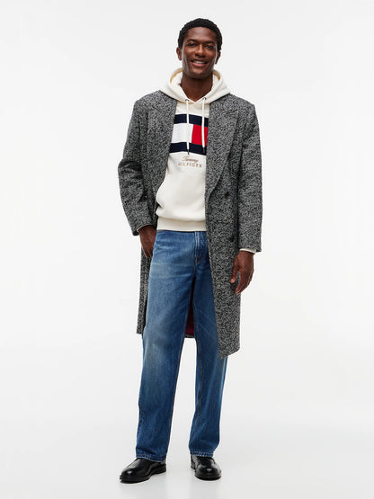 Tommy Hilfiger Felpa uomo in tessuto spazzolato con bandiera MW0MW45189Z00 - immagine 2