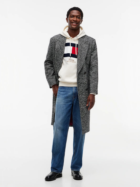 Tommy Hilfiger Felpa uomo in tessuto spazzolato con bandiera MW0MW45189Z00 - immagine 2