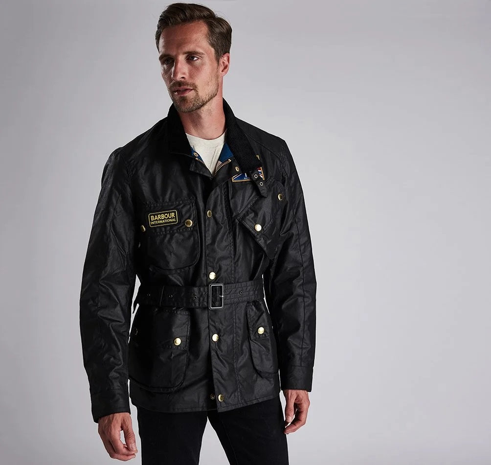 Barbour International union jack international men's outerwear