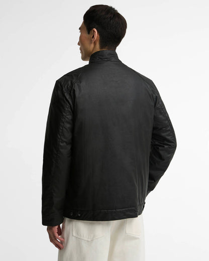 Barbour International capospalla uomo winter merton wax jacket wax cot outw MWX2601-BK11
