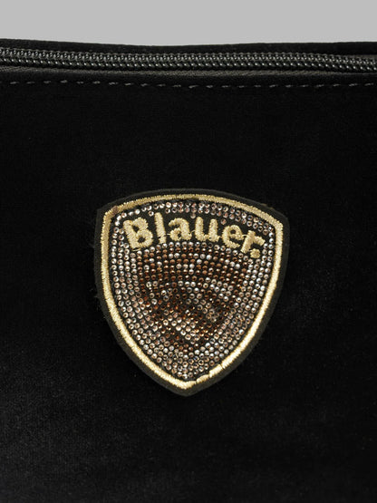 Blauer Borsa pochette donna velvet polyester clutch F6DEBBY01/CLU BLACK