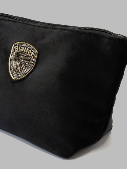 Blauer Borsa pochette donna velvet polyester clutch F6DEBBY01/CLU BLACK