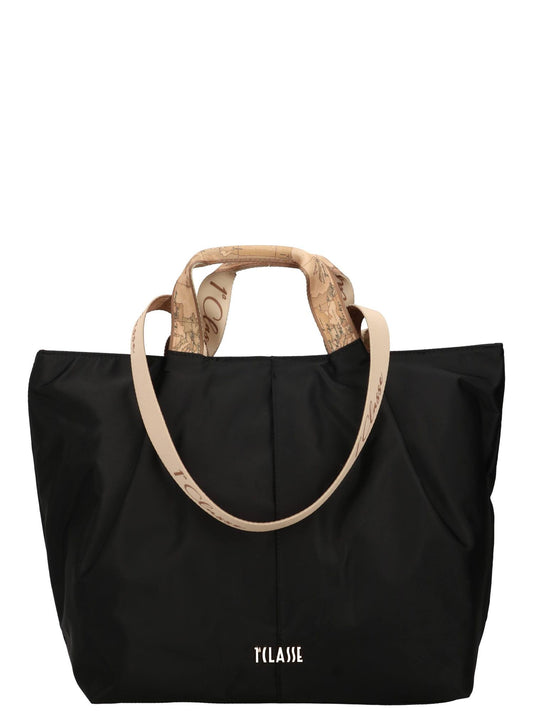 Borsa shopper donna 1ª Classe nera capiente