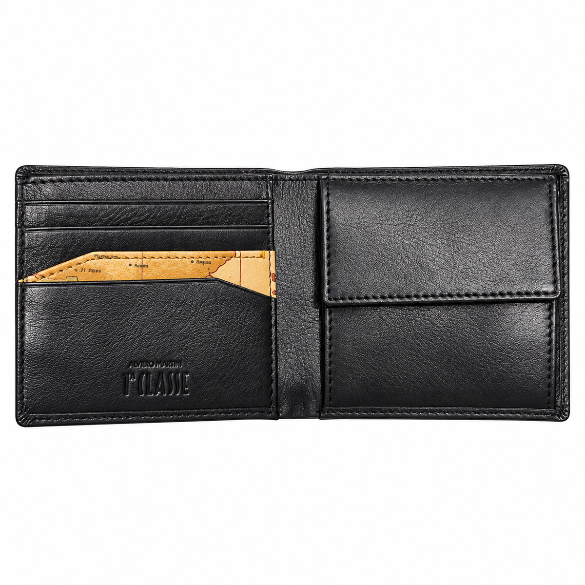 1^ Classe Portafoglio uomo piccolo nero PN80 8114 0001 - immagine 3