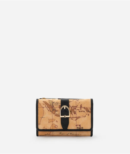 1^ Classe Portafoglio donna Valley Geo portafoglio bifolder medio Nero PP03/G611 0001