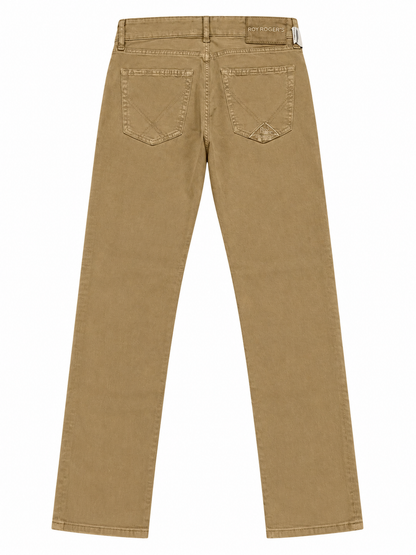 Roy Roger's JEANS uomo 517 Plain MAN Soft bull elast. Crow RRU089CS860127 C0005 - immagine 2