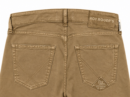 Roy Roger's JEANS uomo 517 Plain MAN Soft bull elast. Crow RRU089CS860127 C0005 - immagine 3