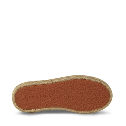 Superga Scarpa Donna Sneakers Platform in Cotone Navy