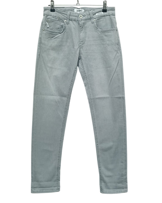 Uniform Dean jeans uomo slim fit grey denim vista frontale