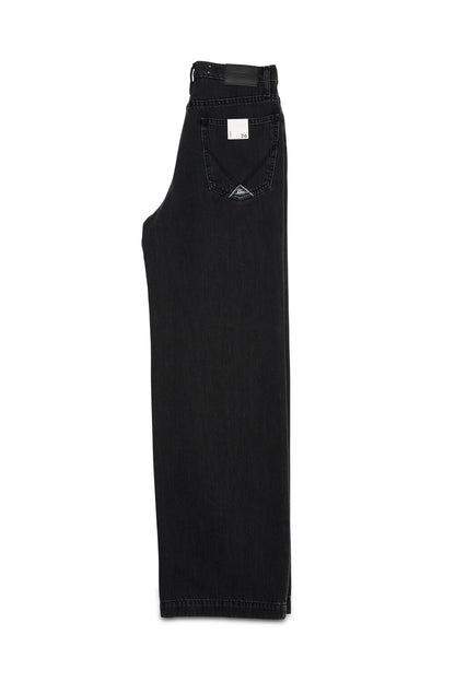 Roy Roger's JEANS donna Marta WOMAN Denim black Black story