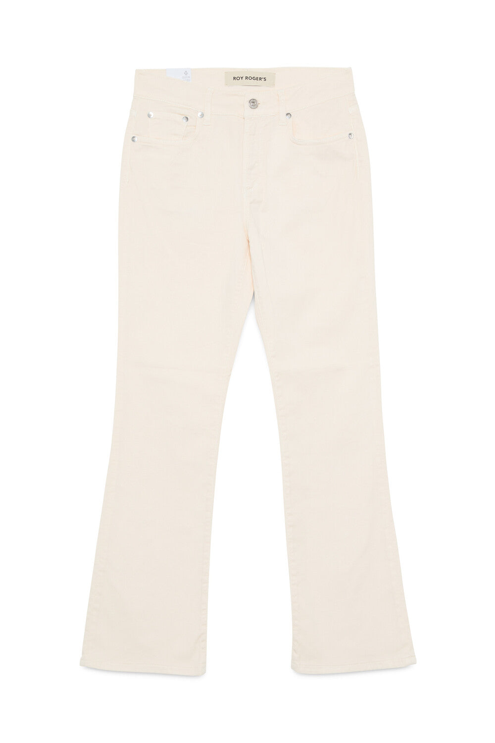 Roy Roger's Zandra pantalone donna drill light elast Crow Butter