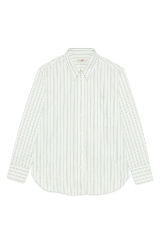 Roy Roger's Camicia donna Shirt Easy WOMAN Popeline stripe Washed RND90016T8120124 C0556