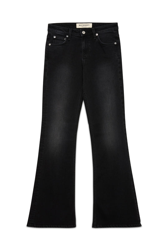 Roy Roger's JEANS donna New Roy WOMAN Denim black elast. Drew