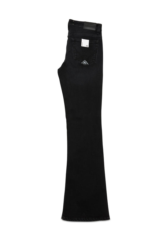 Roy Roger's JEANS donna New Roy WOMAN Denim black elast. Drew