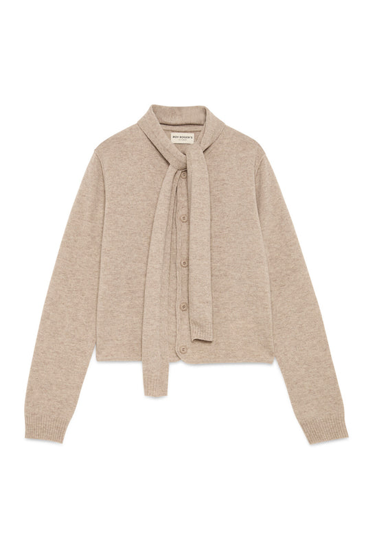 Roy Roger's maglia donna Tie Cardigan WOMAN Cashmere wool blend.