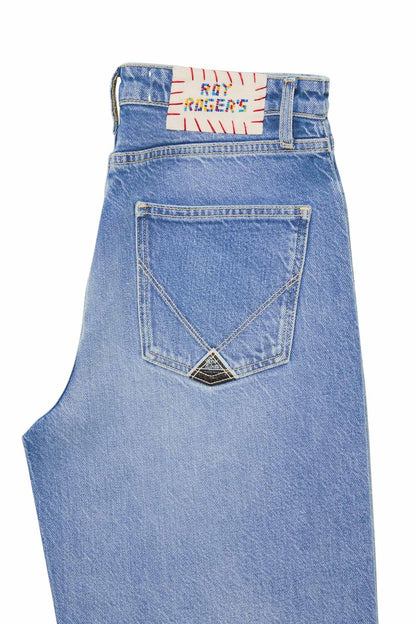 Roy Roger's x Jeans donna Super Wide OLD GLORY Denim Lyocell cotton Localito ROG0004CT313173 C0999