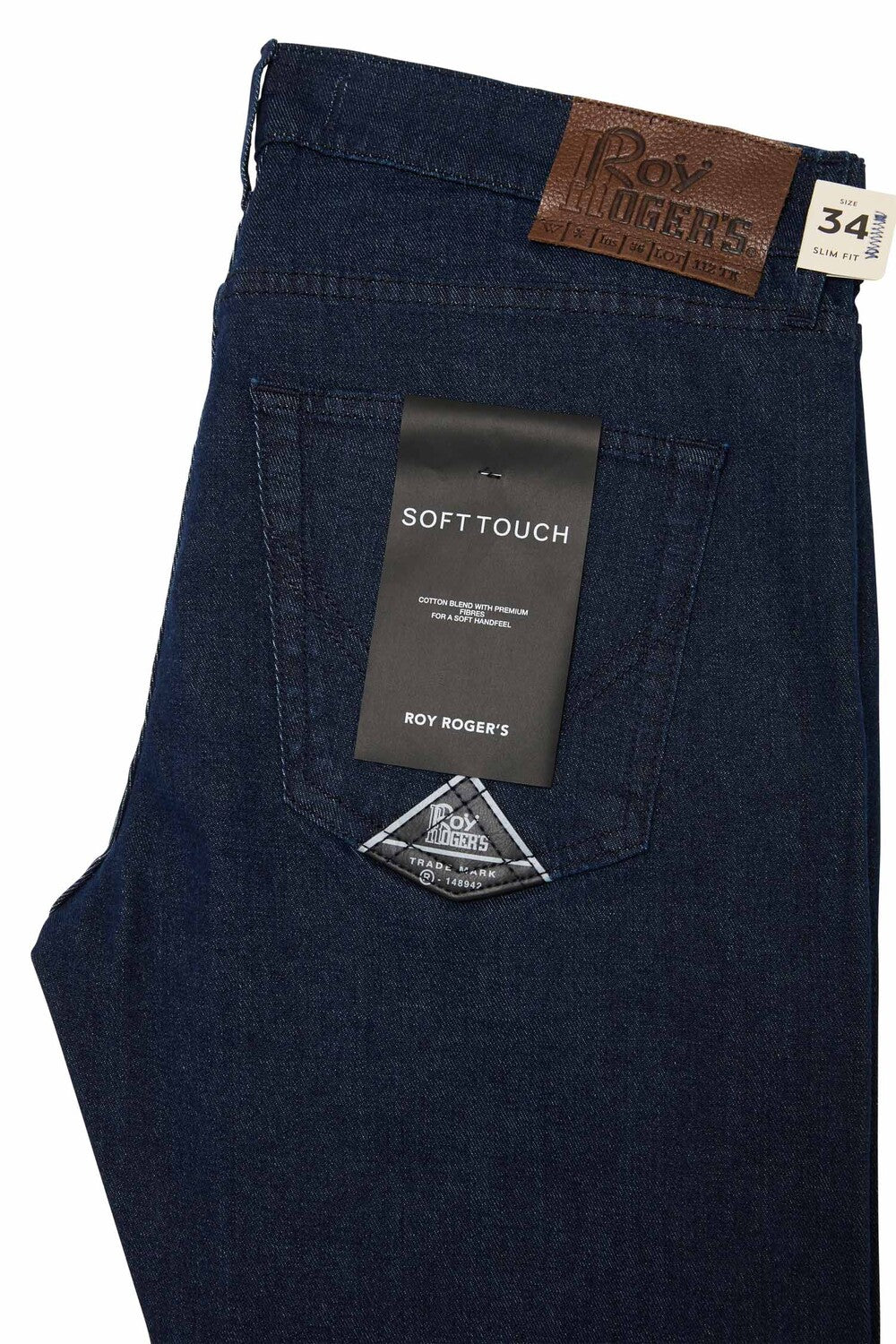 Roy Roger's JEANS uomo New Elias MAN Soft denim elast. Rinse